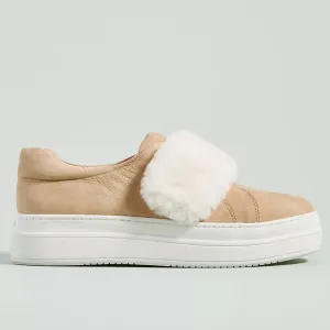 J/Slides Nobel Cozy Sneakers - honey