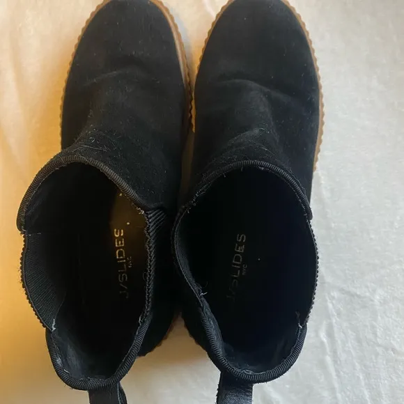 J/Slides NYC Booties Color Black Size 10