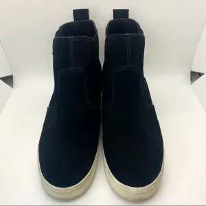 J/SLIDES Sami Suede Platform Booties