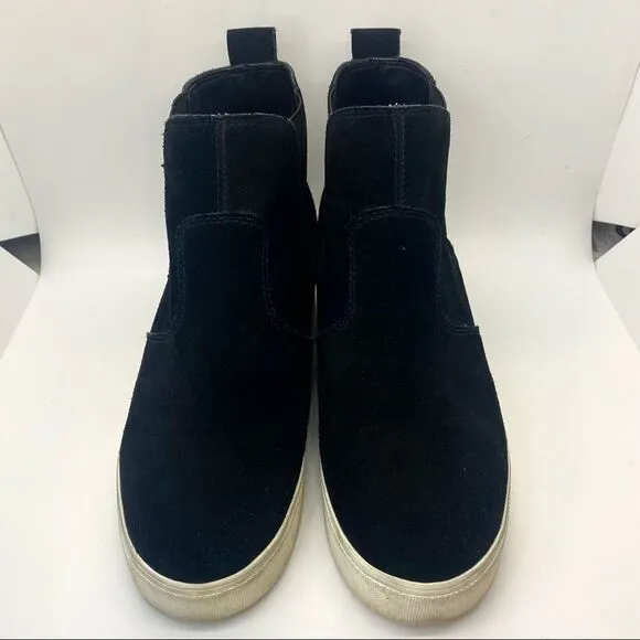J/SLIDES Sami Suede Platform Booties