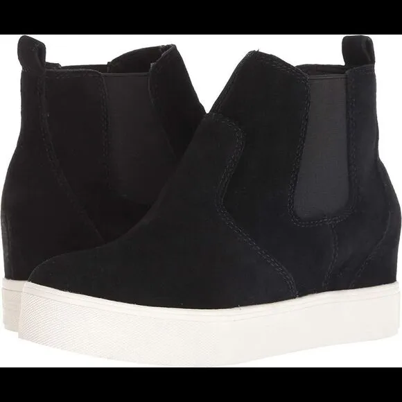J/SLIDES Sami Suede Platform Booties
