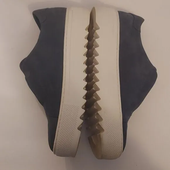 J/Slides Slip On Sneaker Blue Size 7 Leather