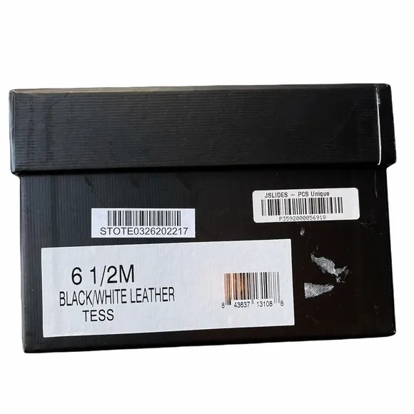 J/SLIDES TESS EMBOSSED STRAPPY SLIDE SANDAL SZ 6.5- NIB!