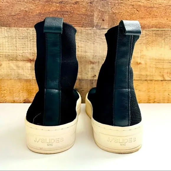 J/Slides Women’s Heroe Platform High Top Sneakers