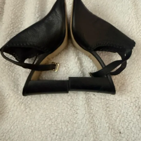 Kate Spade block black heels