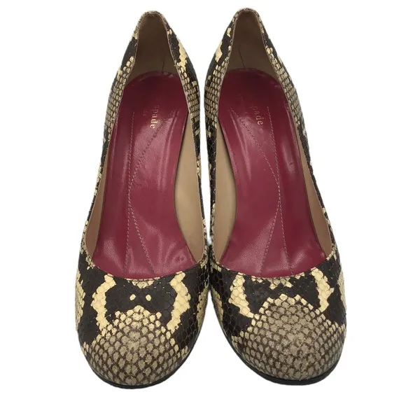 Kate Spade Snakeskin Heels