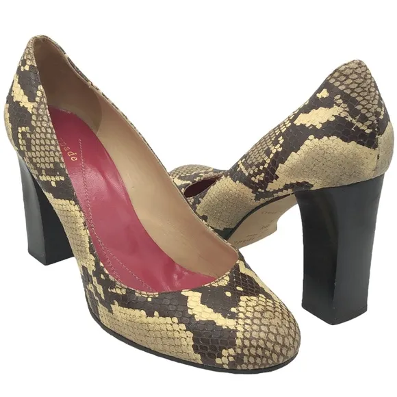Kate Spade Snakeskin Heels