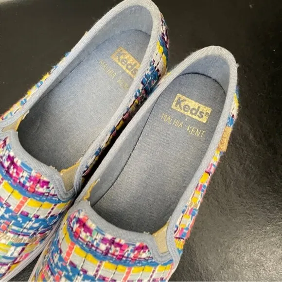 Keds x Malhia Kent Triple Decker Klein Slip-Ons - US 5.5