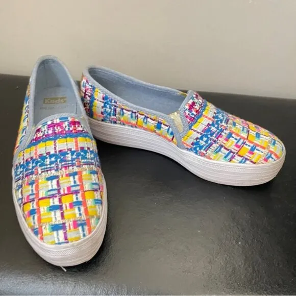 Keds x Malhia Kent Triple Decker Klein Slip-Ons - US 5.5