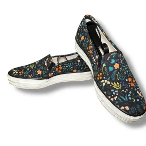 Keds X Rifle Paper Co. Triple Decker Slip-On Platform Floral 7.5