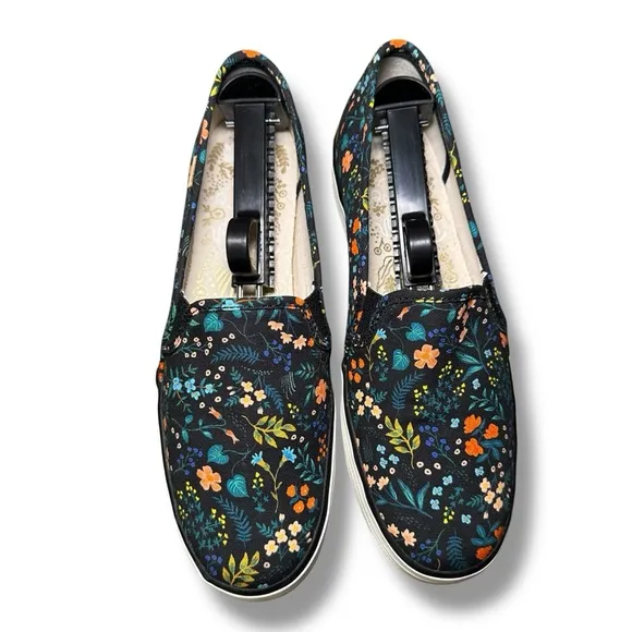 Keds X Rifle Paper Co. Triple Decker Slip-On Platform Floral 7.5