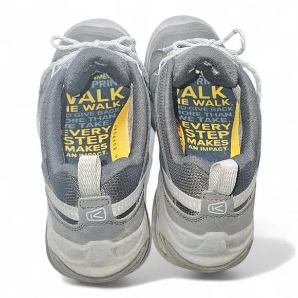 KEEN Circadia Hiking Shoes Mens US 11.5 Steel Grey 1026775 Waterproof Supportive