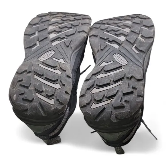 KEEN Circadia Hiking Shoes Mens US 11.5 Steel Grey 1026775 Waterproof Supportive