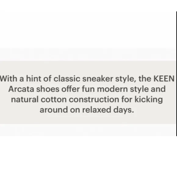KEEN Kids Arcata Canvas Leather Lace Up Hiking Vulcanized Sneaker Shoe 2 REI