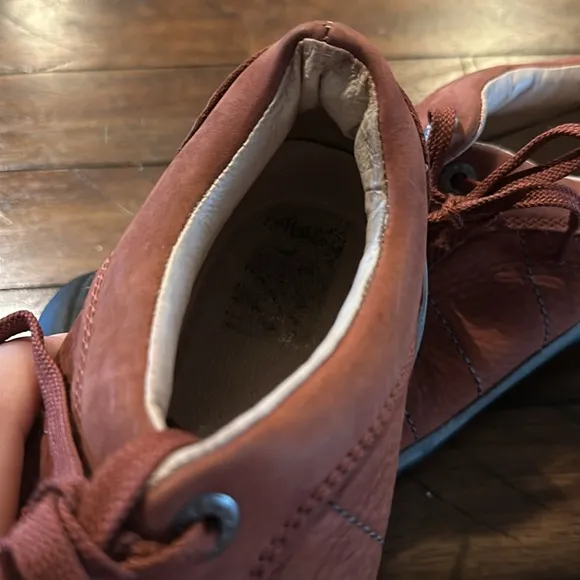 Keen Presidio Burnt Henna Leather Hiking Shoes 6.5