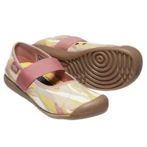 Keen Sienna Canvas Mary Jane Slip On Flat Brick Dust Women's 7