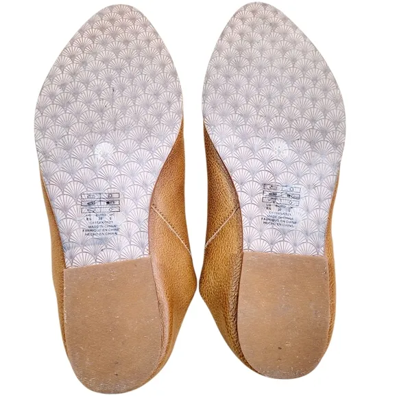 KELSI DAGGER Brooklyn Sail Faux Shearling Lined Mules Clogs In Saddle Brown 8.5