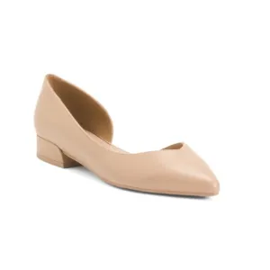 KENNETH COLE NEW YORK CHAI Leather Carmina Low Heels