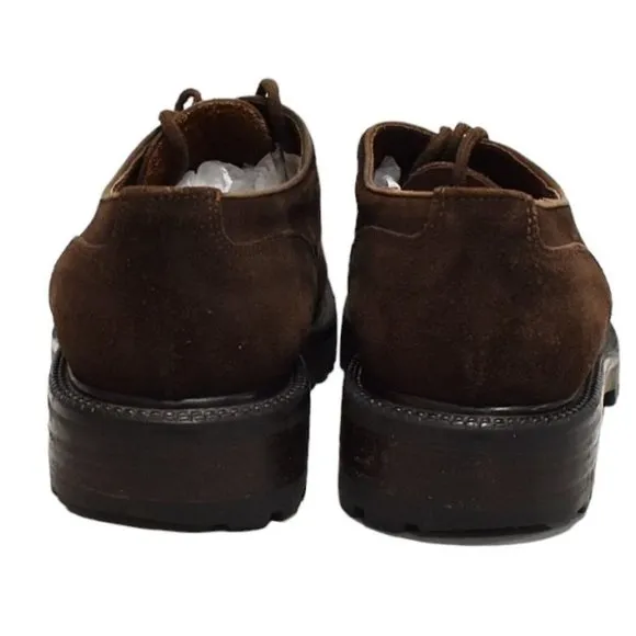 Kenneth Cole Reaction Brown Suede-terra Oxfords