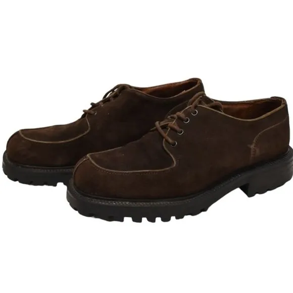 Kenneth Cole Reaction Brown Suede-terra Oxfords
