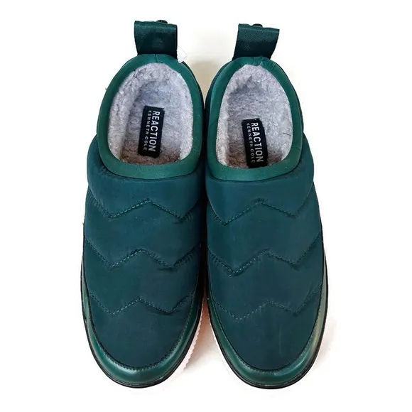 Kenneth Cole Reaction Mens Green Gables Ankir Quilted Slip-On Sneaker Si…