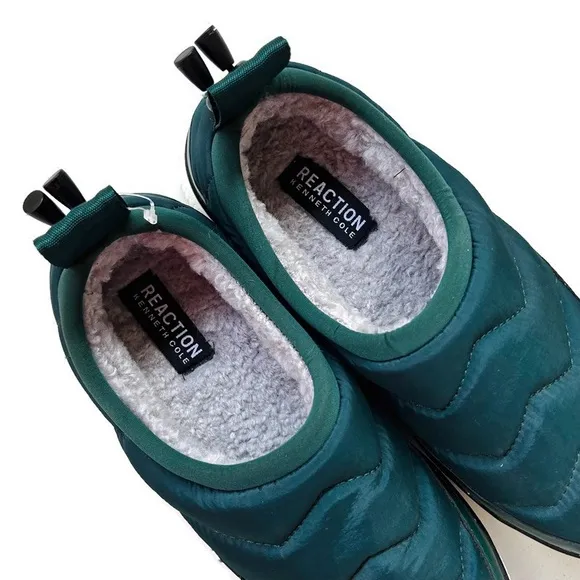 Kenneth Cole Reaction Mens Green Gables Ankir Quilted Slip-On Sneaker Si…
