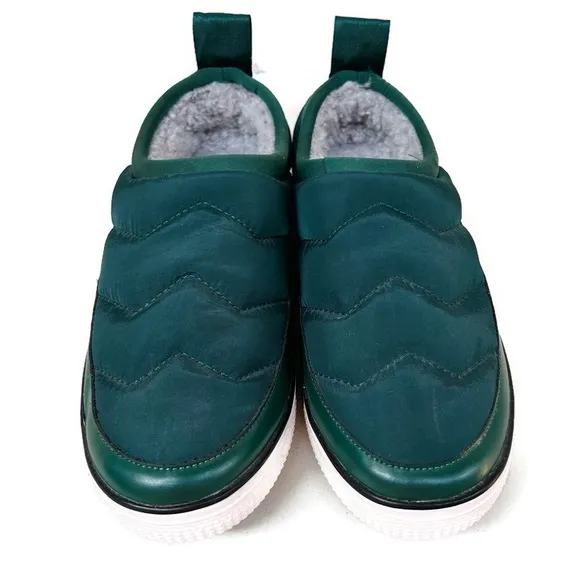 Kenneth Cole Reaction Mens Green Gables Ankir Quilted Slip-On Sneaker Si…