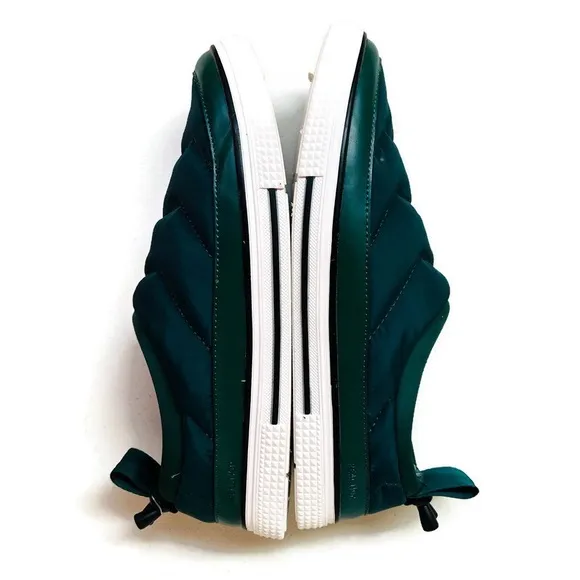 Kenneth Cole Reaction Mens Green Gables Ankir Quilted Slip-On Sneaker Si…