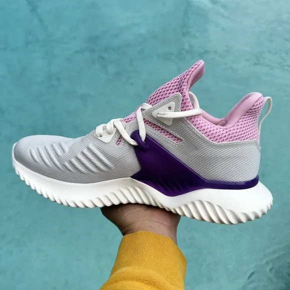 KID'S Adidas Alphabounce Beyond J True Pink Purple F33984