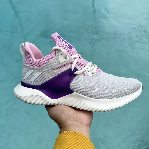 KID'S Adidas Alphabounce Beyond J True Pink Purple F33984