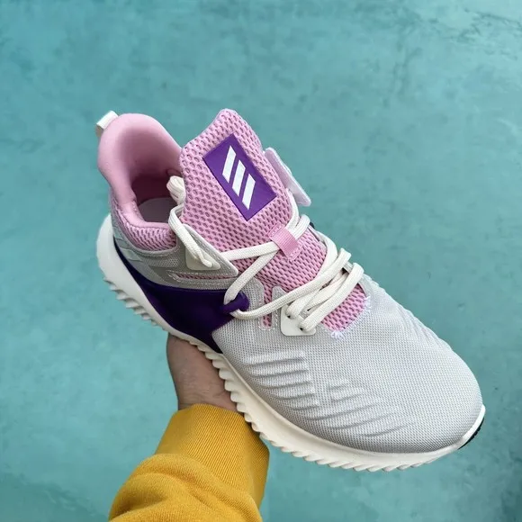 KID'S Adidas Alphabounce Beyond J True Pink Purple F33984