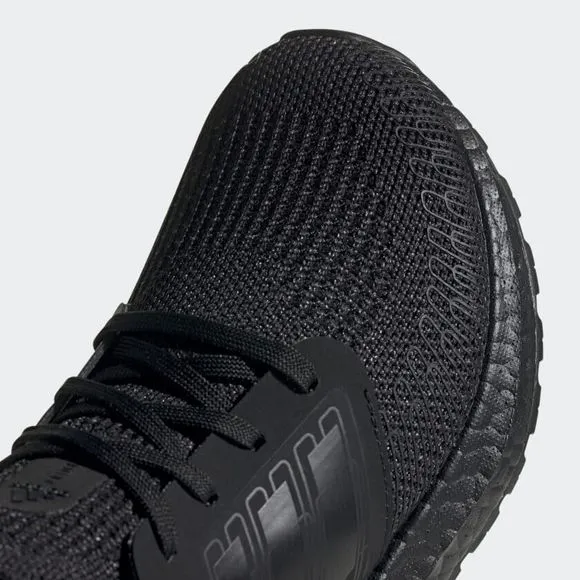 KID'S Adidas Ultraboost 20 Running Shoes Triple Black FW9800