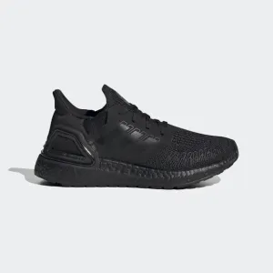 KID'S Adidas Ultraboost 20 Running Shoes Triple Black FW9800