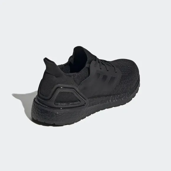 KID'S Adidas Ultraboost 20 Running Shoes Triple Black FW9800
