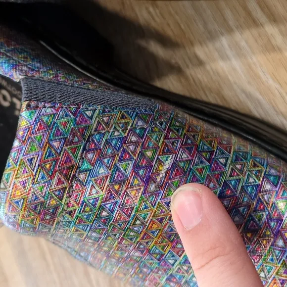Kloge Footwear Colorful Women's Slip-On Shoes size 8 M