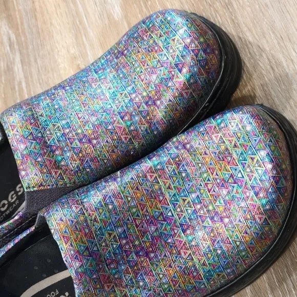 Kloge Footwear Colorful Women's Slip-On Shoes size 8 M