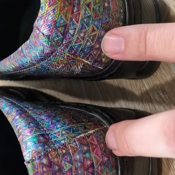 Kloge Footwear Colorful Women's Slip-On Shoes size 8 M