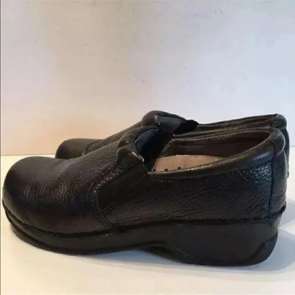 Klogs Closed Clogs Leather Slip Resist Work Safe