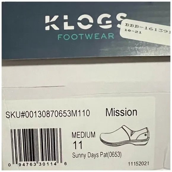 KLOGS FOOTWEAR • MISSION PRINT SLIP RESISTANT SHOES