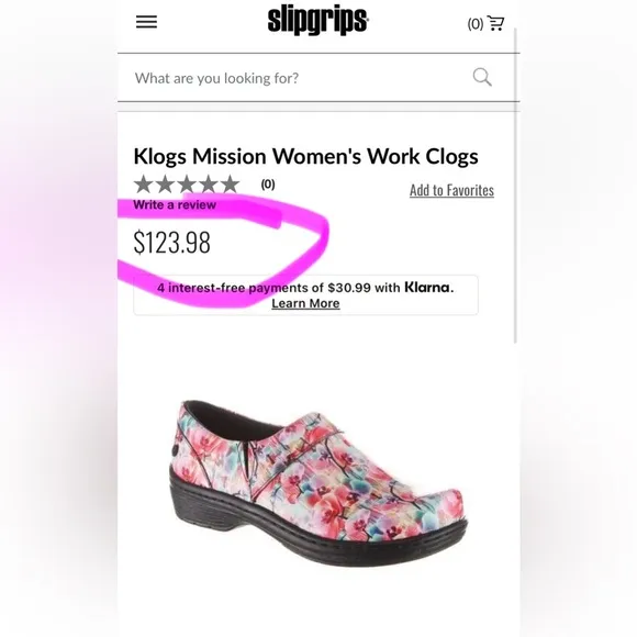 Klogs Mission Women's Nursing Professional Work Clogs | Color:That Girl |NEW/NIB