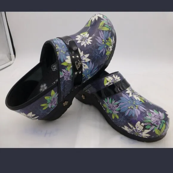 Koi by Sanita Floral Butterfly Clogs