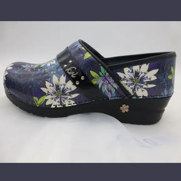 Koi by Sanita Floral Butterfly Clogs