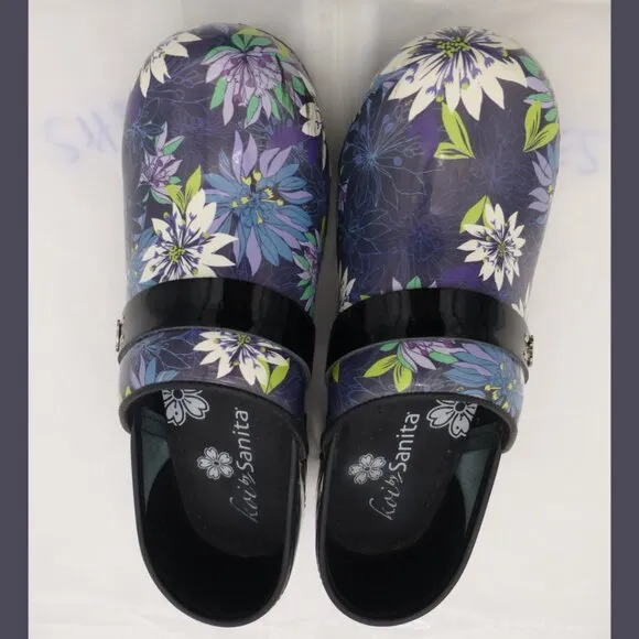 Koi by Sanita Floral Butterfly Clogs