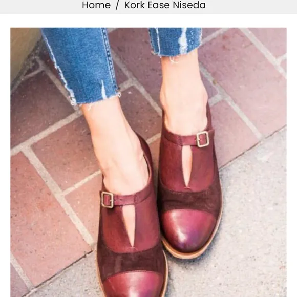 Kork Ease Niseda Leather Oxfords Sz 8.5