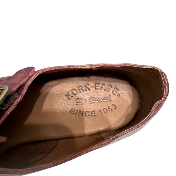 Kork Ease Niseda Leather Oxfords Sz 8.5