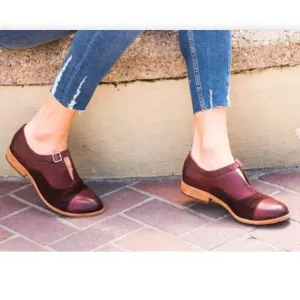 Kork Ease Niseda Leather Oxfords Sz 8.5