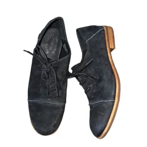 Kork-Ease Tillery black Suede Lace Up Oxfords