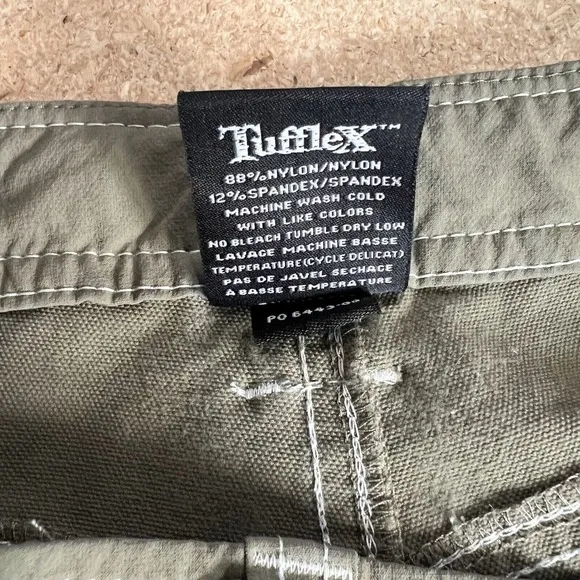 KUHL Pants Boy's Large 14-16 Renegade Cargo Nylon Olive Green Hiking Outdoors