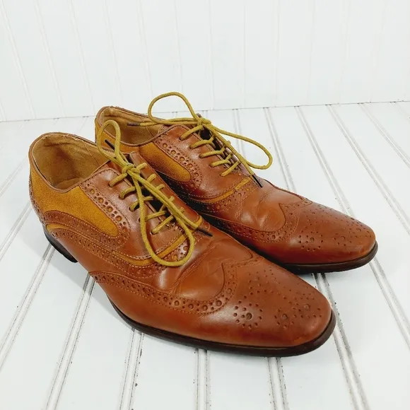 La Milano Italian Design Leather Lace Up  Oxfords i590