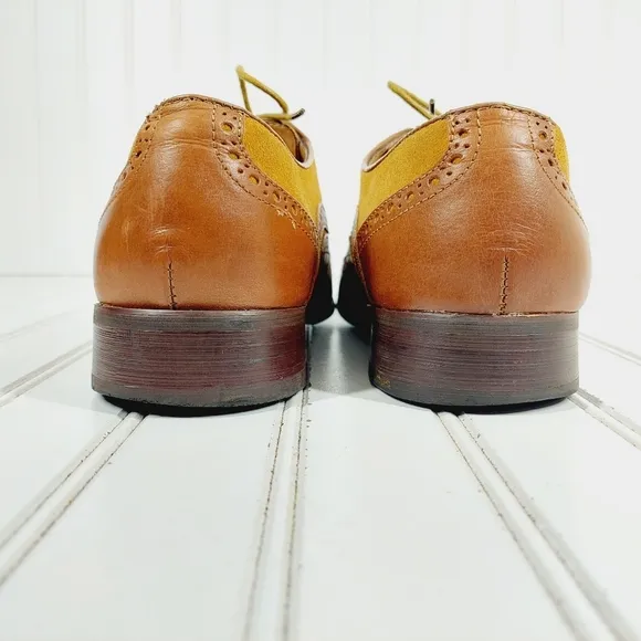 La Milano Italian Design Leather Lace Up  Oxfords i590